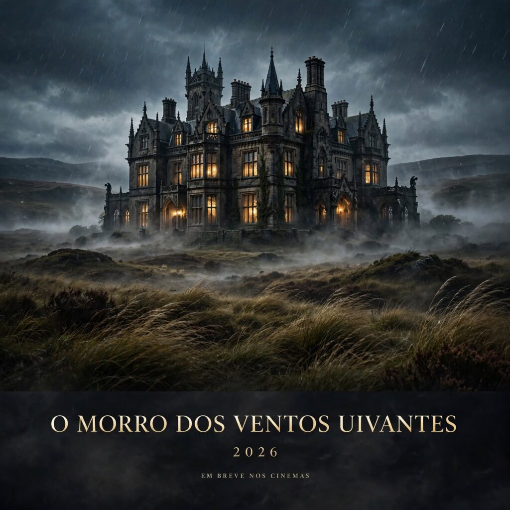 gothic mansion stormy moors